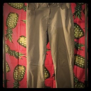 Size 14 Paris Blues Gray Slim Boot Cut Jeans